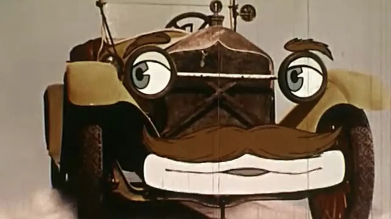 The Talking Car backdrop