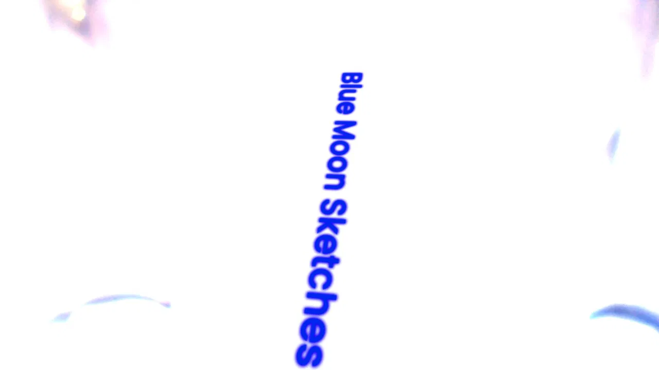 Blue Moon Sketches backdrop