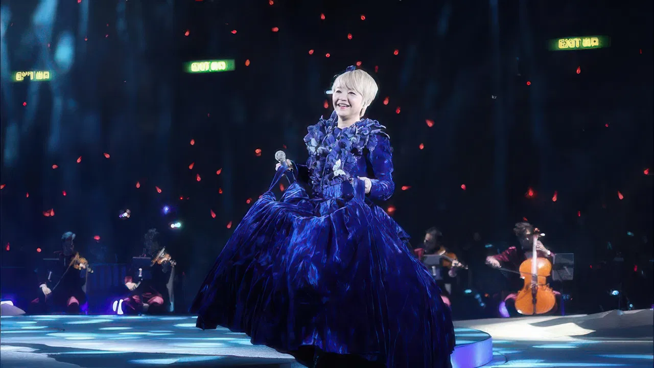 Priscilla Chan The Fabulous 40 Priscilla Live in Hong Kong backdrop