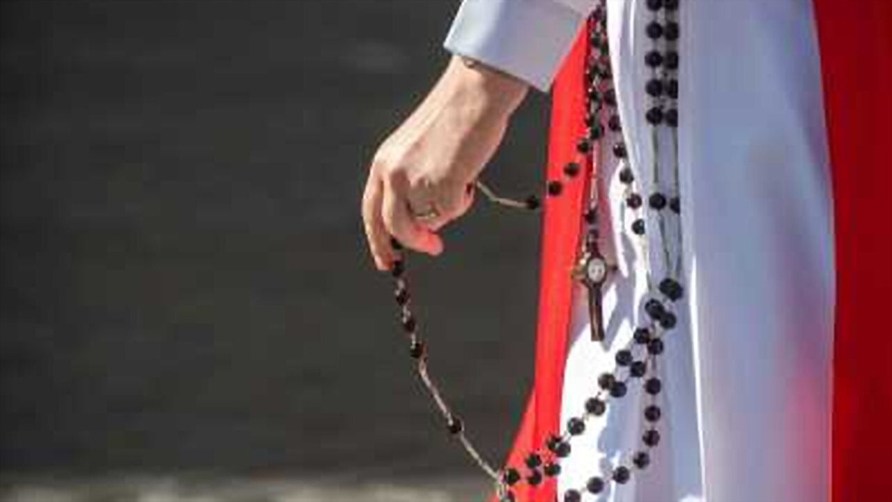 Pope John Paul II backdrop