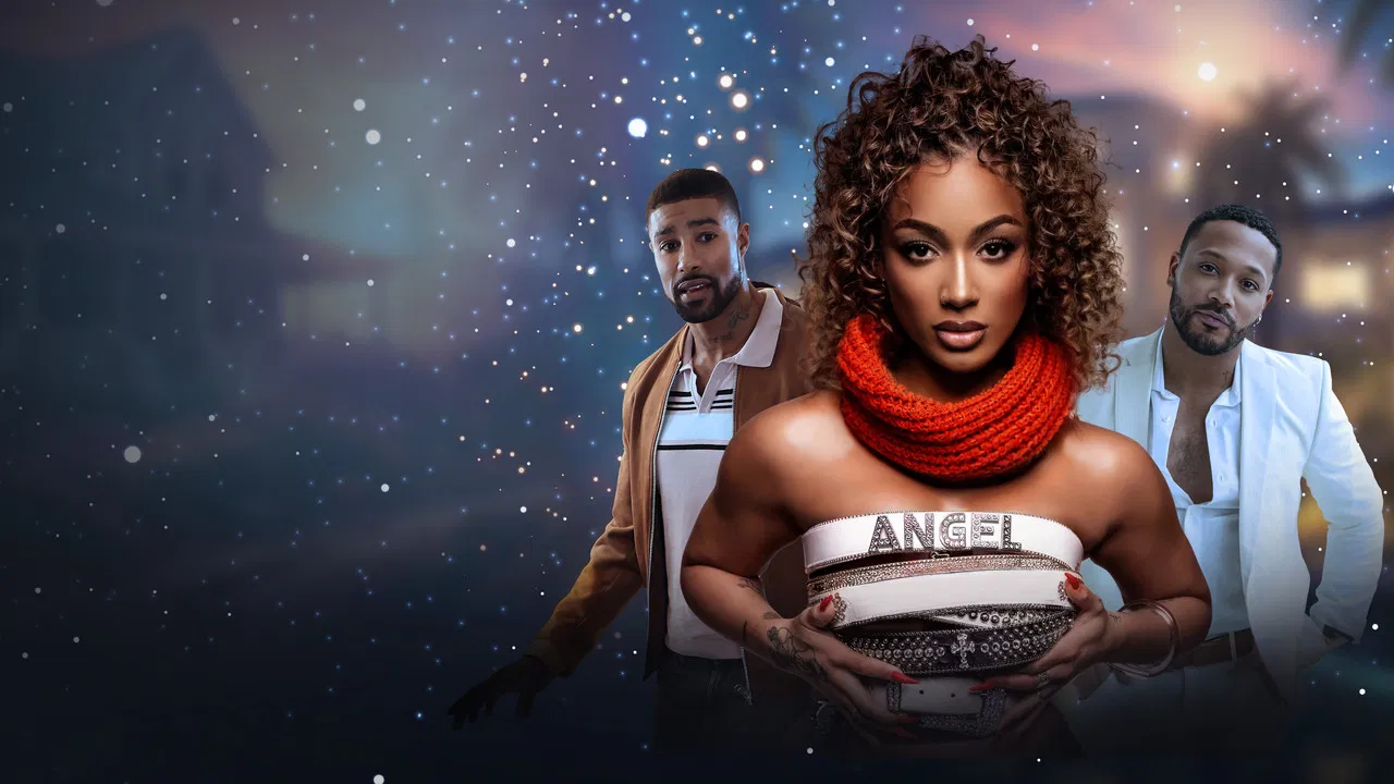 Christmas Angel backdrop