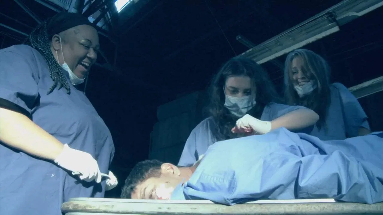 6 Models in Hell backdrop