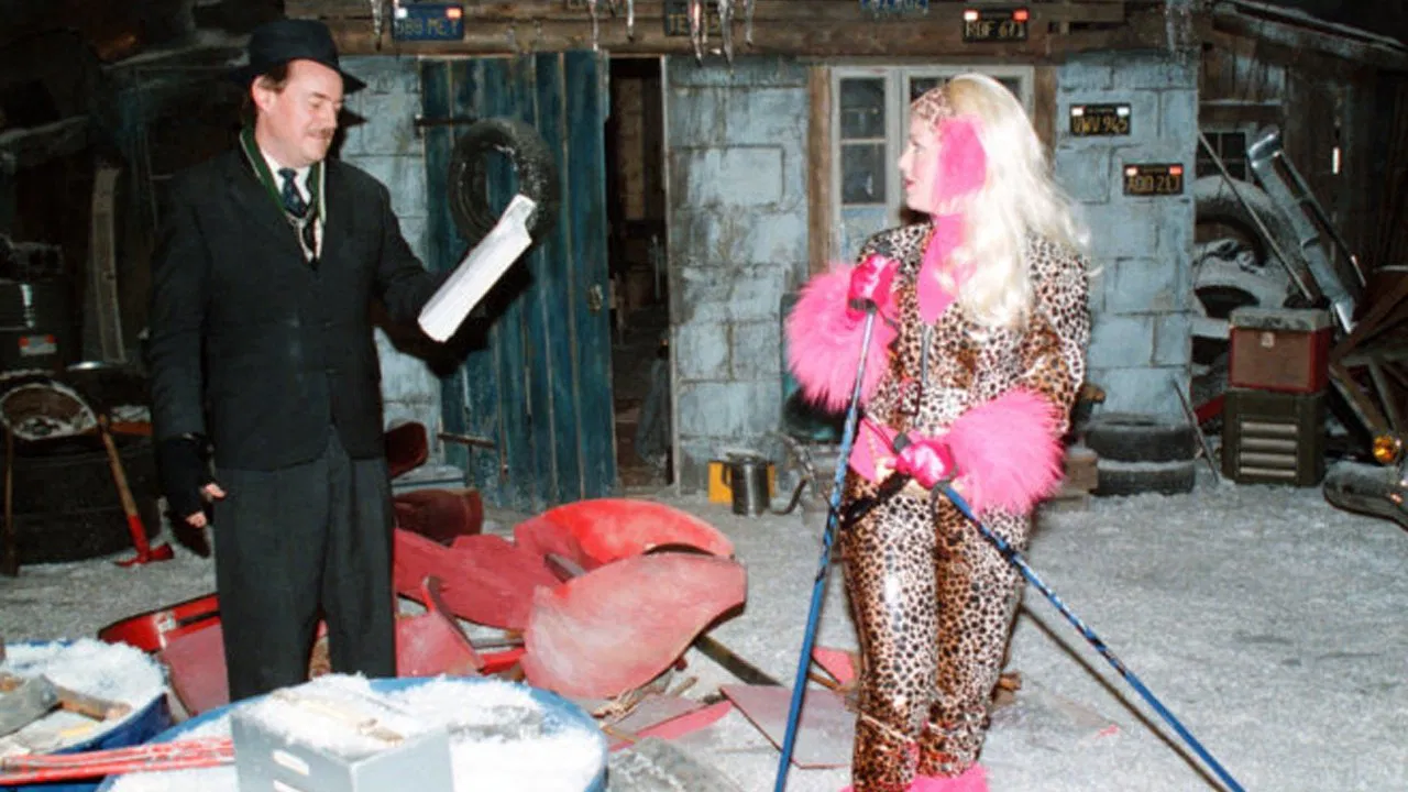 Vazelina hjulkalender backdrop