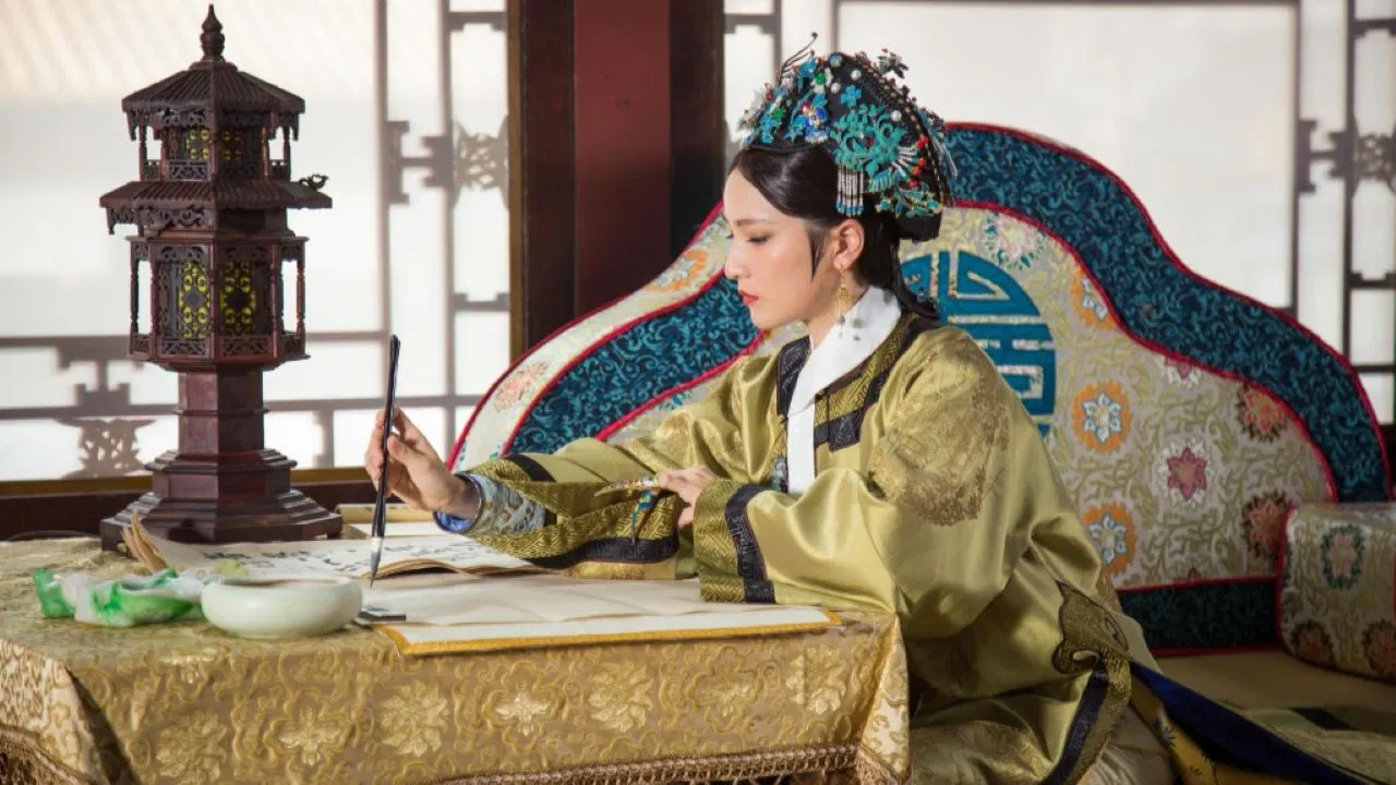 Prime Minister Chen Ting Jing backdrop