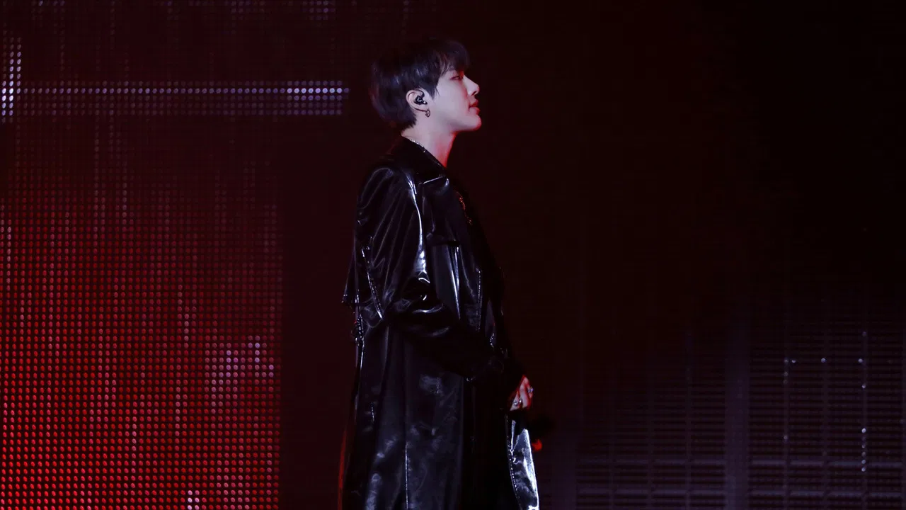 WOODZ LIVE 2021 ‘The Invisible City’ backdrop