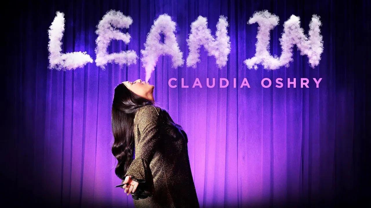 Claudia Oshry: Lean In backdrop