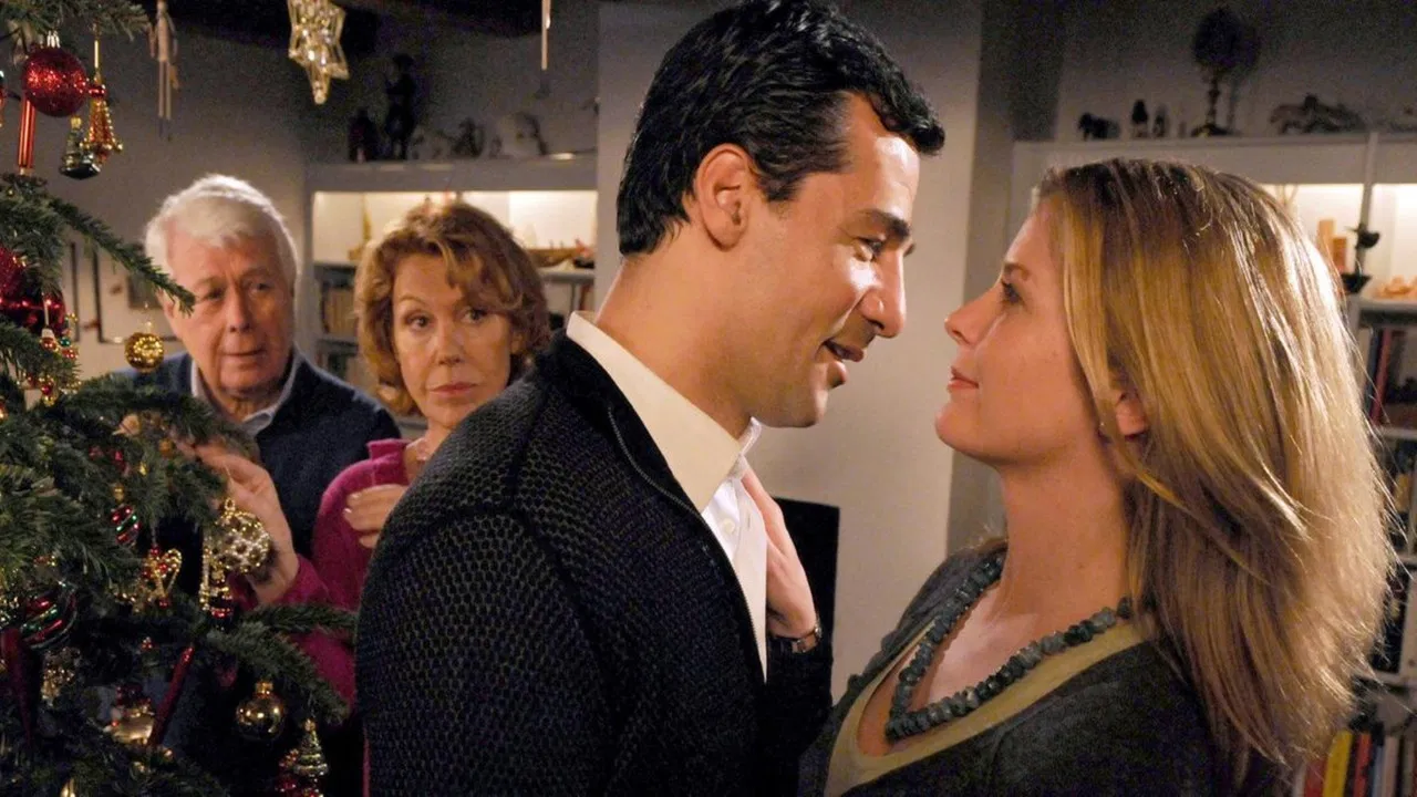 Die Liebe kommt mit dem Christkind backdrop