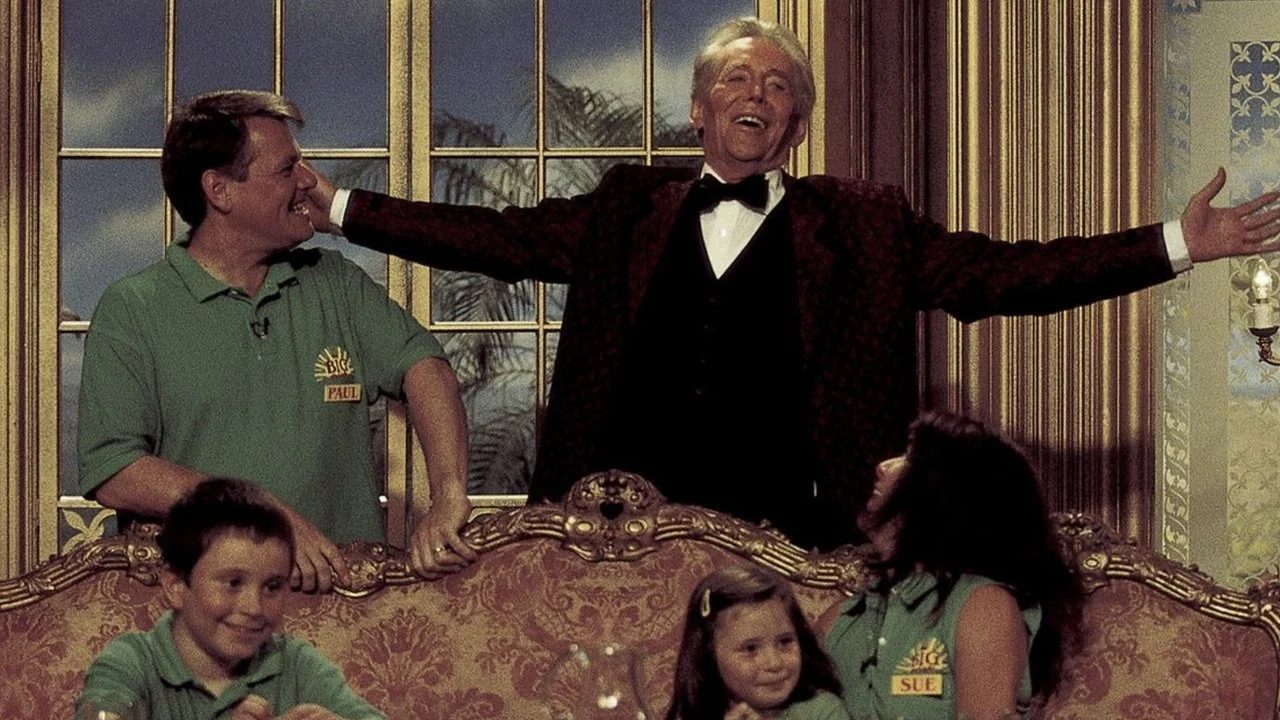 The Final Curtain backdrop