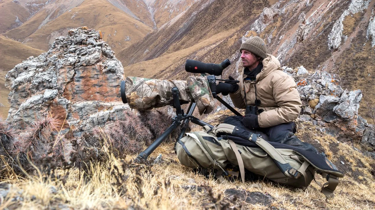 Sur les traces de la panthère des neiges backdrop