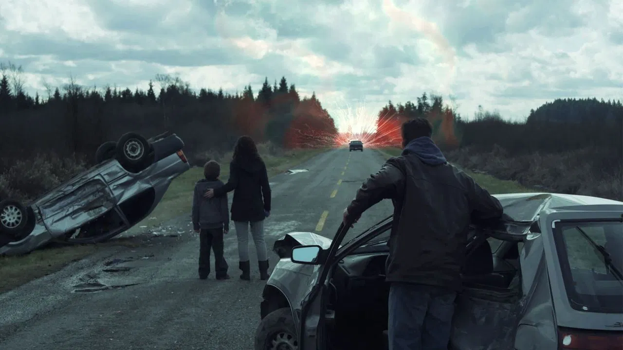 The 12 Disasters of Christmas backdrop