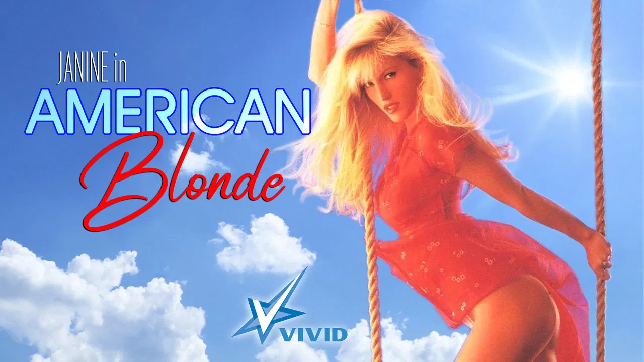 American Blonde backdrop