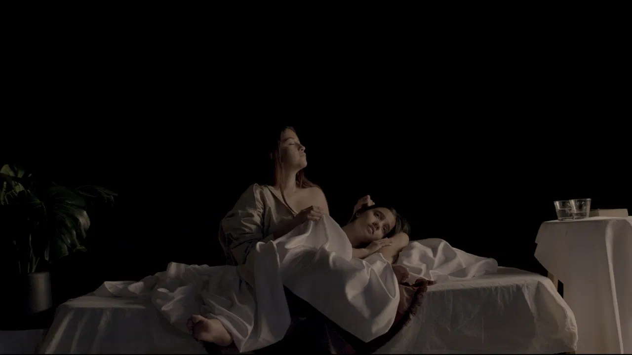 Venus y Safo backdrop