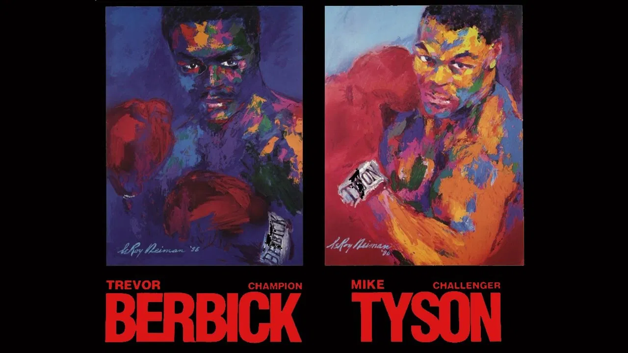 Mike Tyson vs Trevor Berbick backdrop