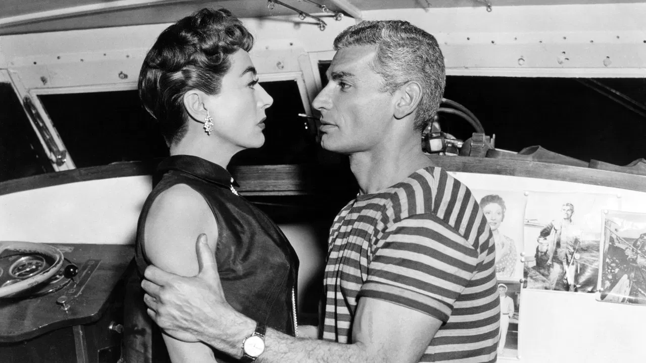 Female on the Beach backdrop