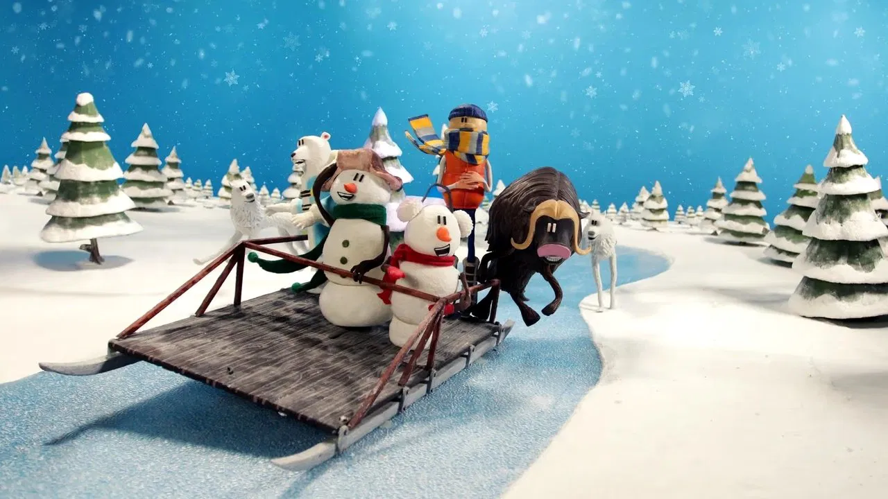 Steal the Naughty List backdrop