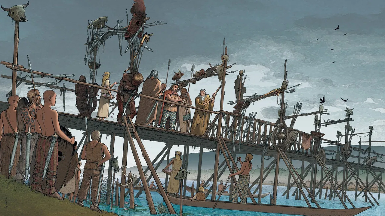 Le crépuscule des Celtes backdrop