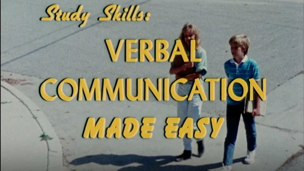Study Skills: Verbal Communication Made Easy backdrop