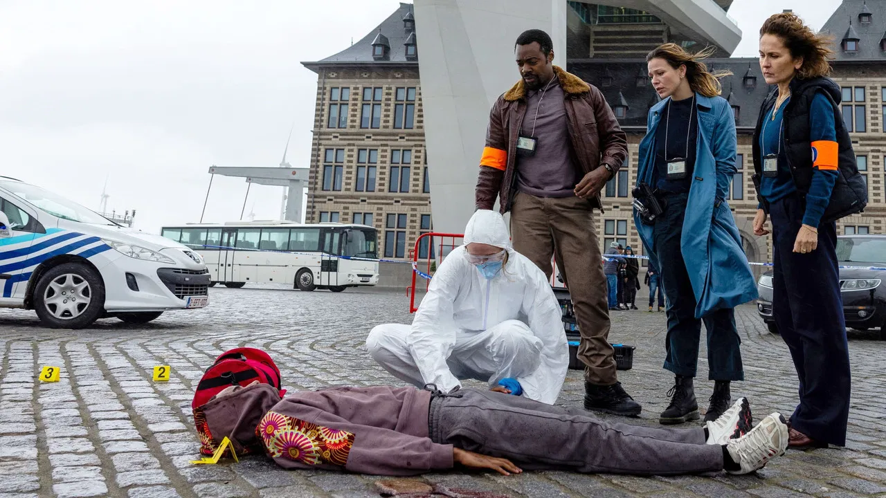 Blutspur Antwerpen backdrop