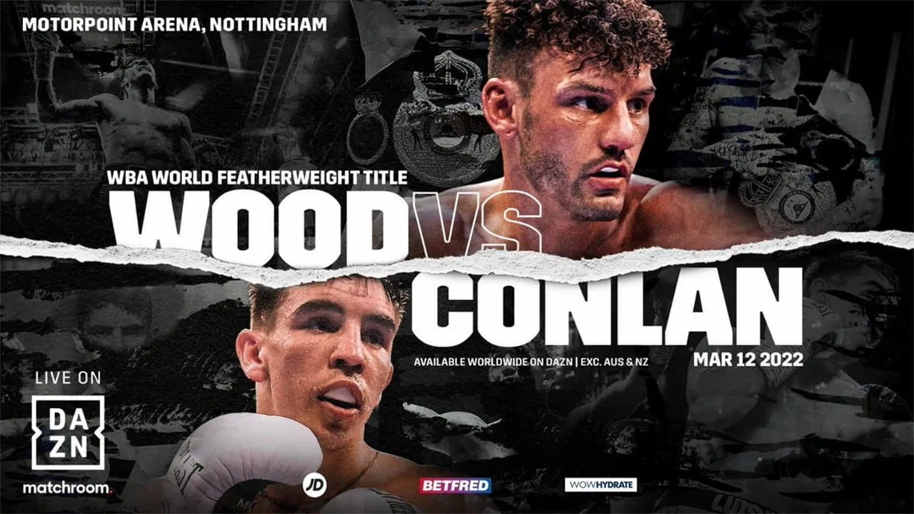Leigh Wood vs. Michael Conlan backdrop