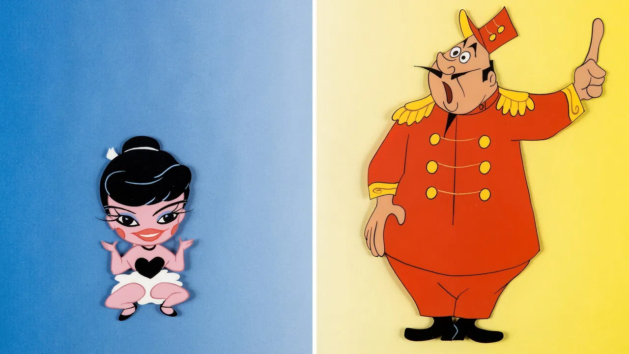 The Flea Circus backdrop