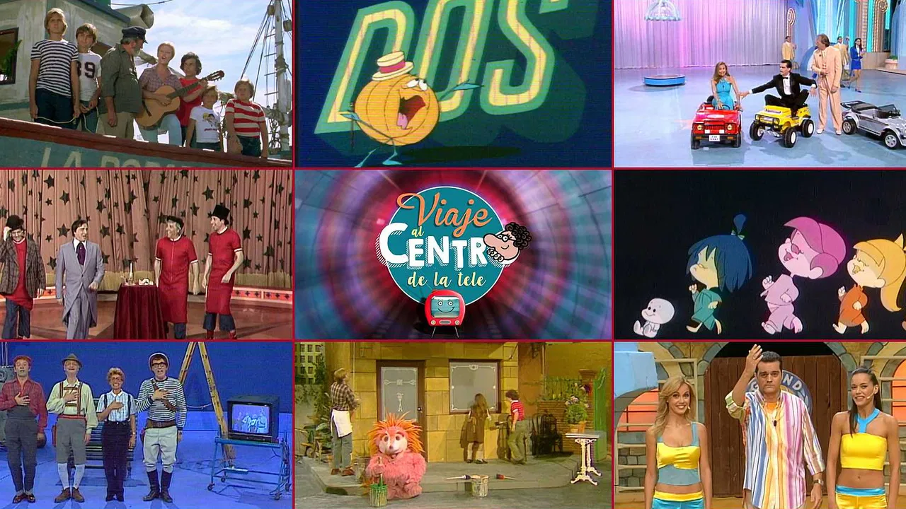 Viaje al centro de la tele backdrop