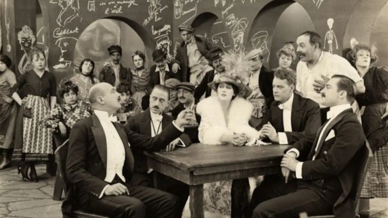 The Black Butterfly backdrop