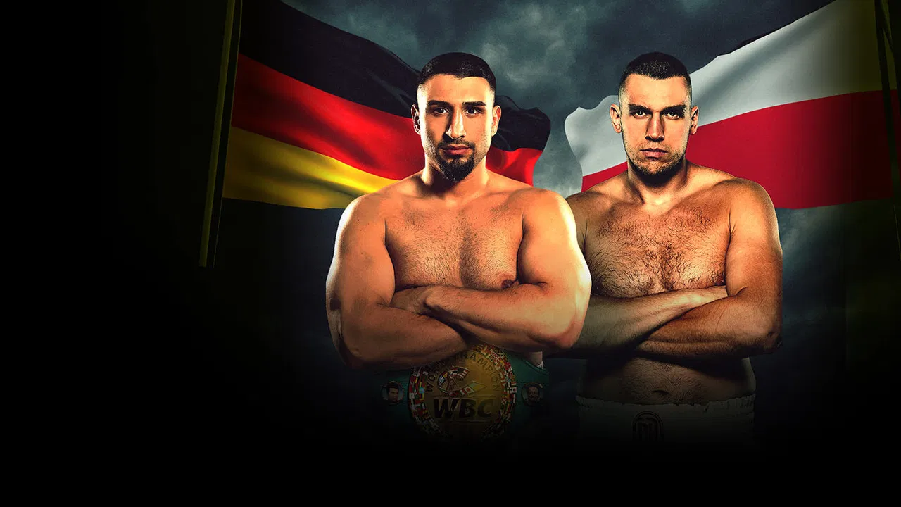 Agit Kabayel vs. Damian Knyba backdrop
