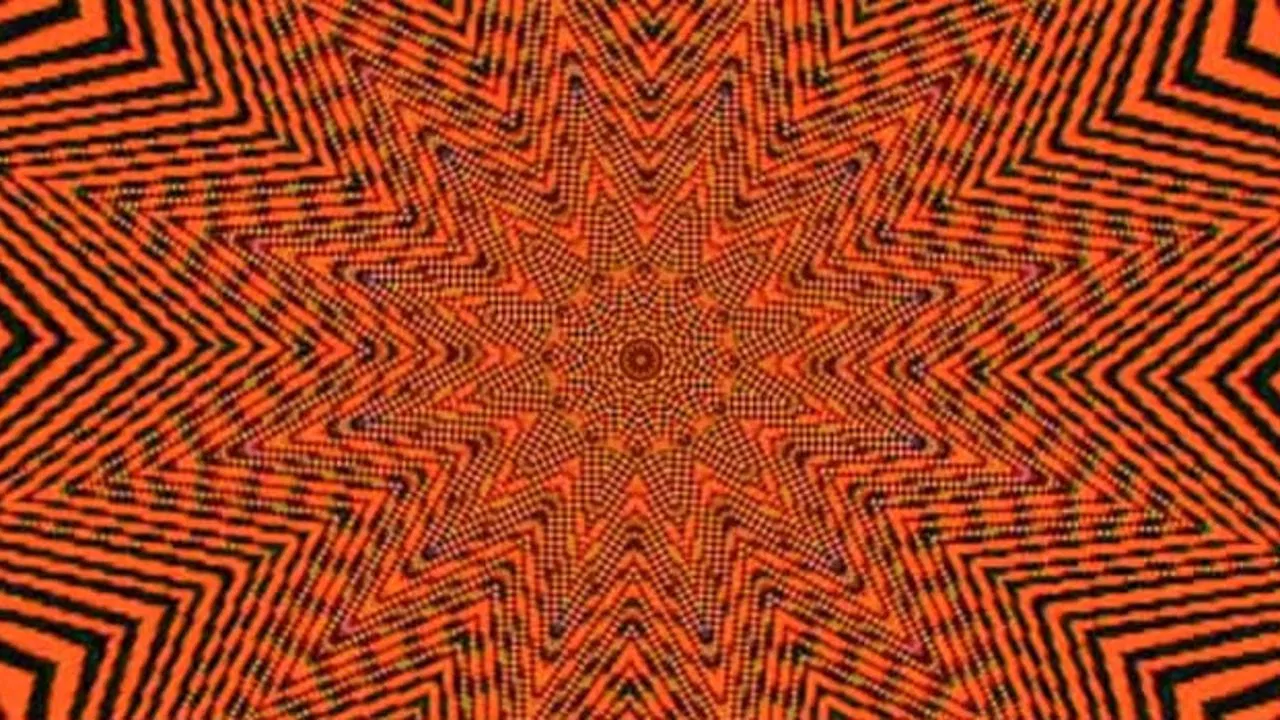 Burning Star backdrop