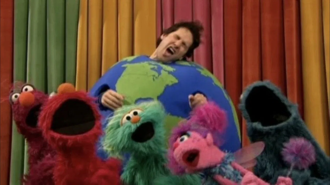 Sesame Street: Being Green backdrop