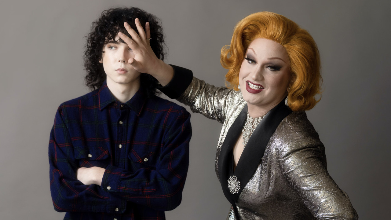 Sketchy Queens backdrop