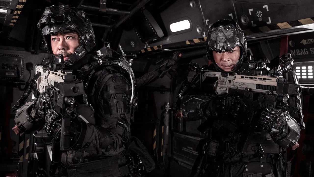 Warriors of Future backdrop