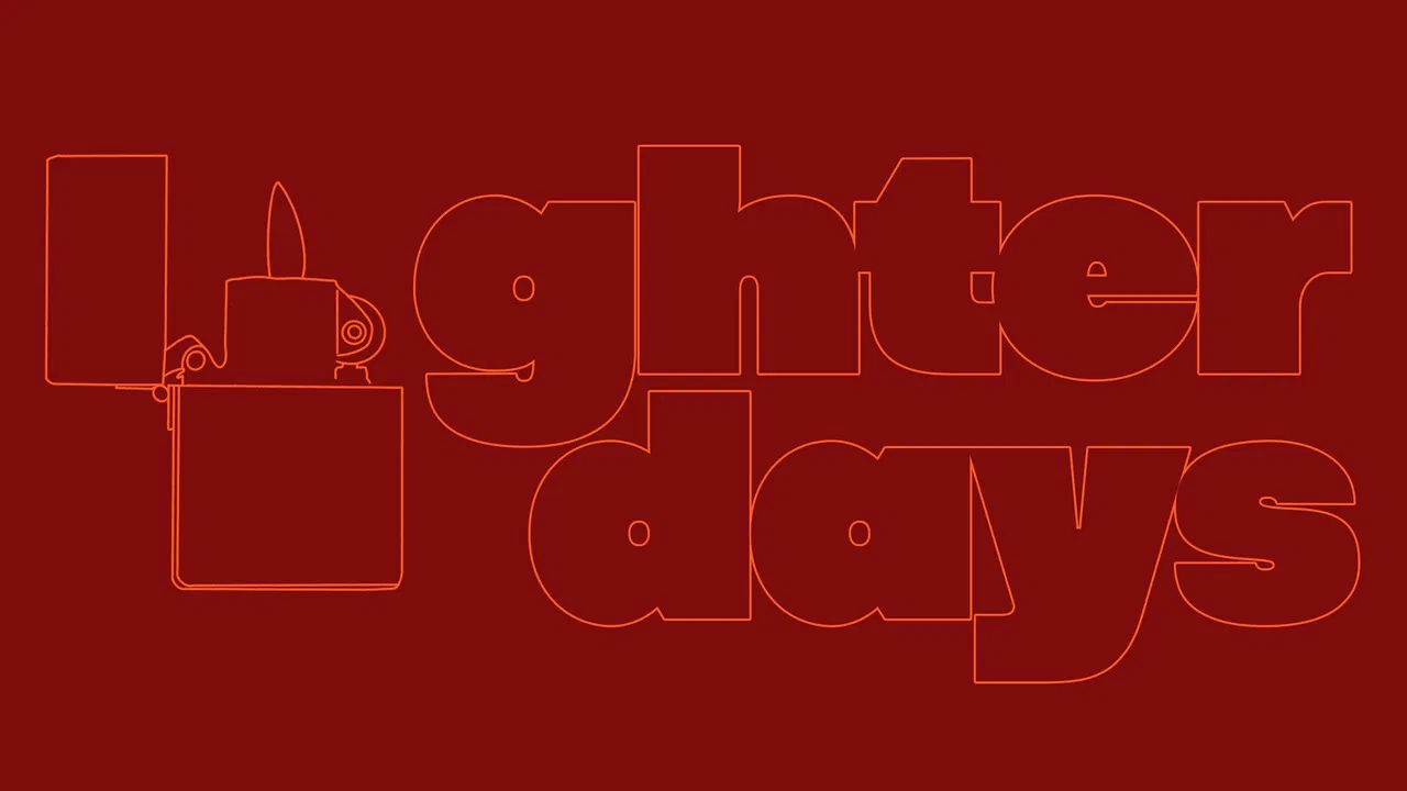 Lighter Days backdrop