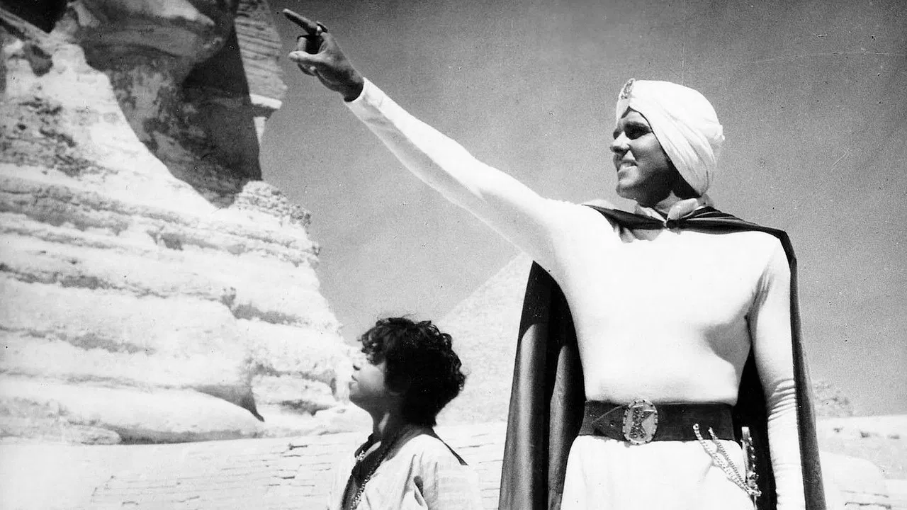 Kaliman, the Incredible Man backdrop