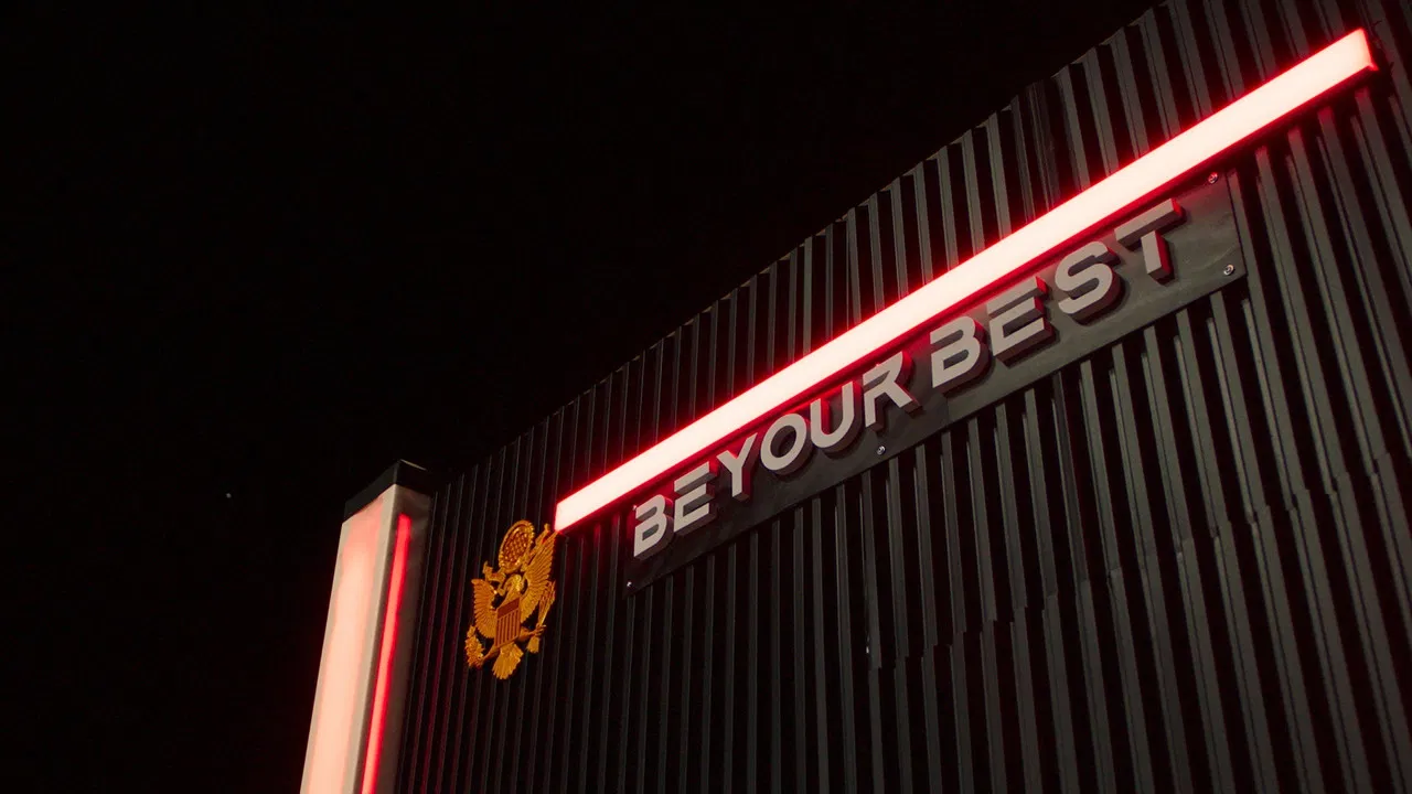 Be Your Best backdrop