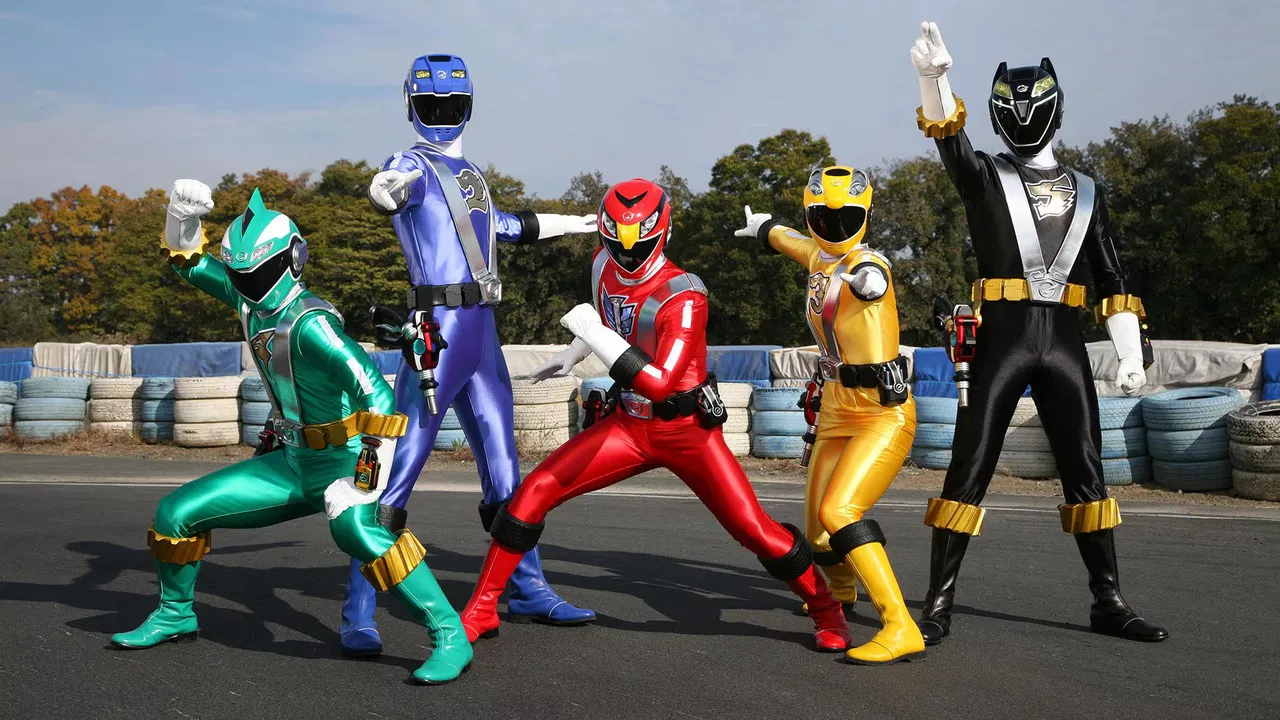 Engine Sentai Go-Onger backdrop