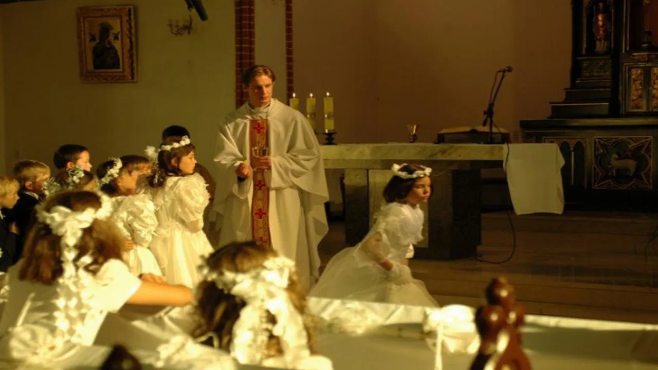 Heaven Hell backdrop