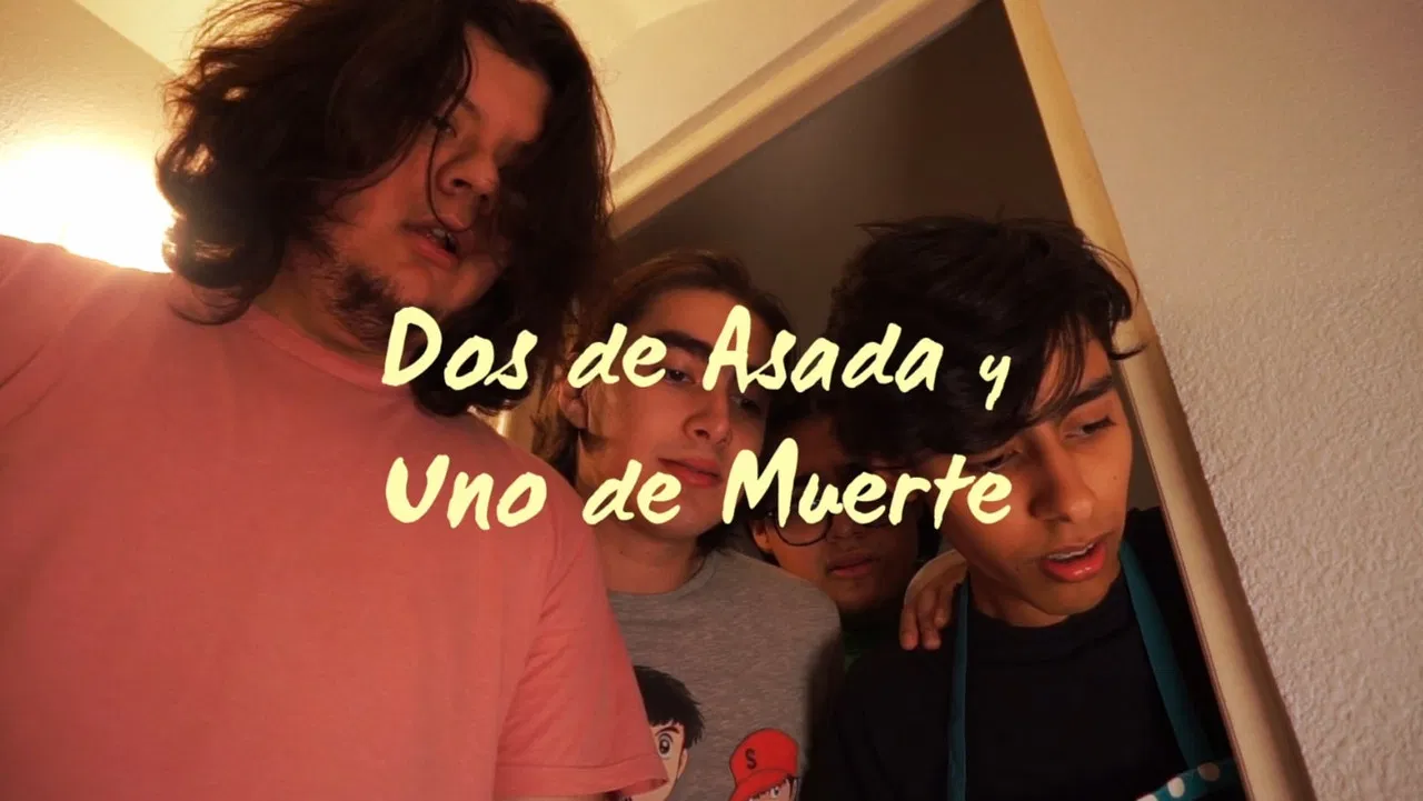 Dos de Asada y Uno de Muerte backdrop