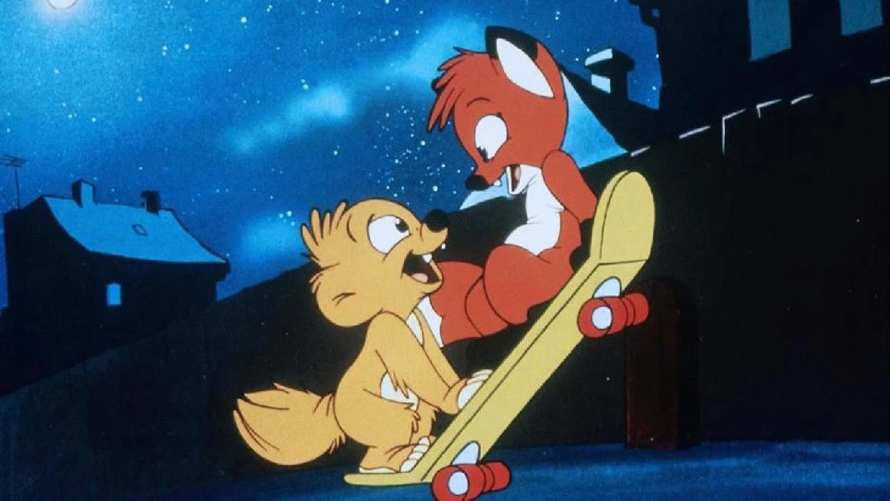 Hugo the Movie Star backdrop