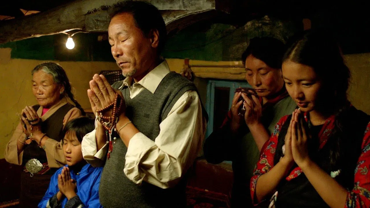 Barley Fields on the Other Side of the Mountain backdrop