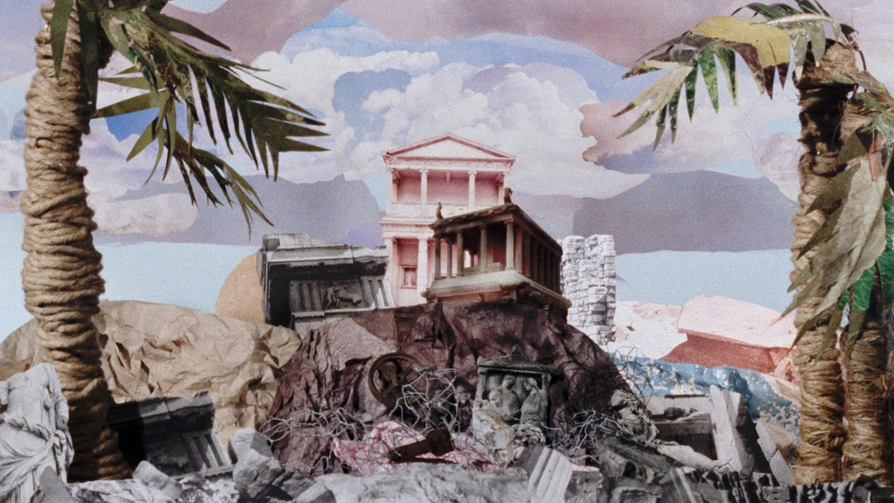 Erinnerung an ein Gespräch backdrop