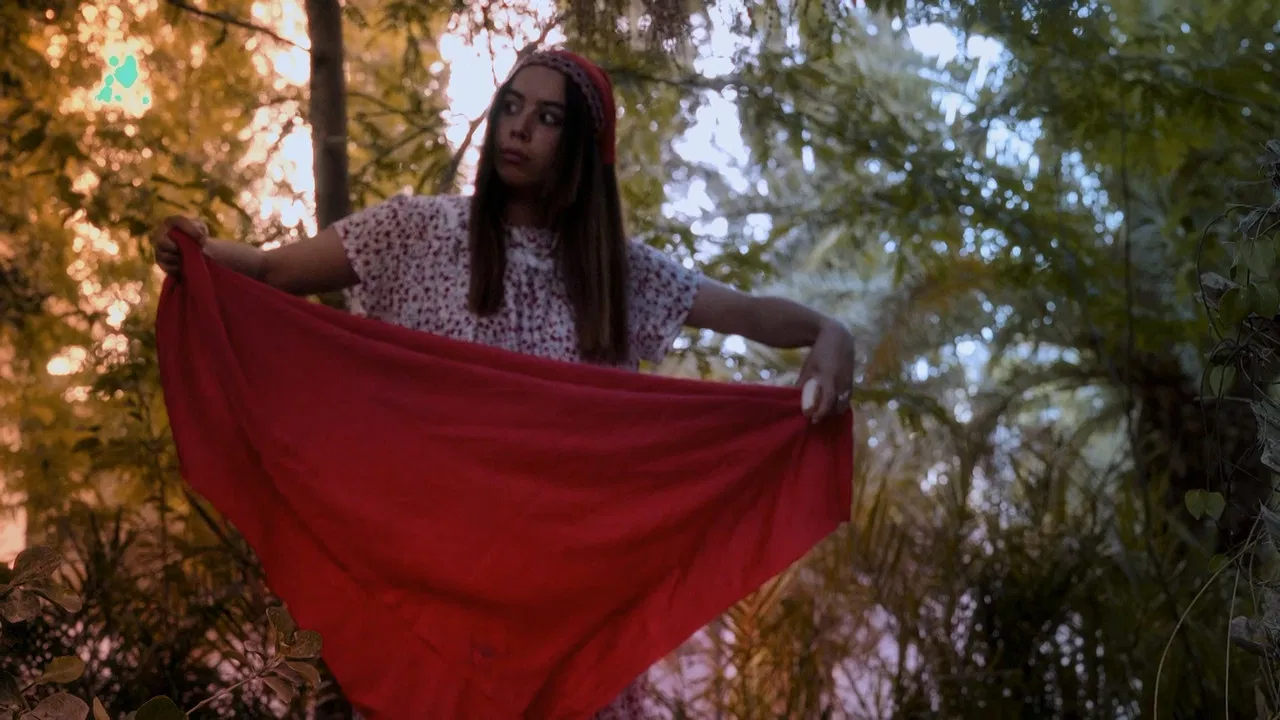 So i went after her backdrop