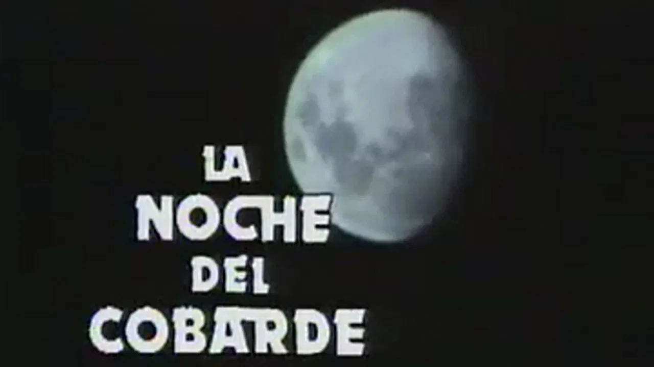 La noche del cobarde backdrop