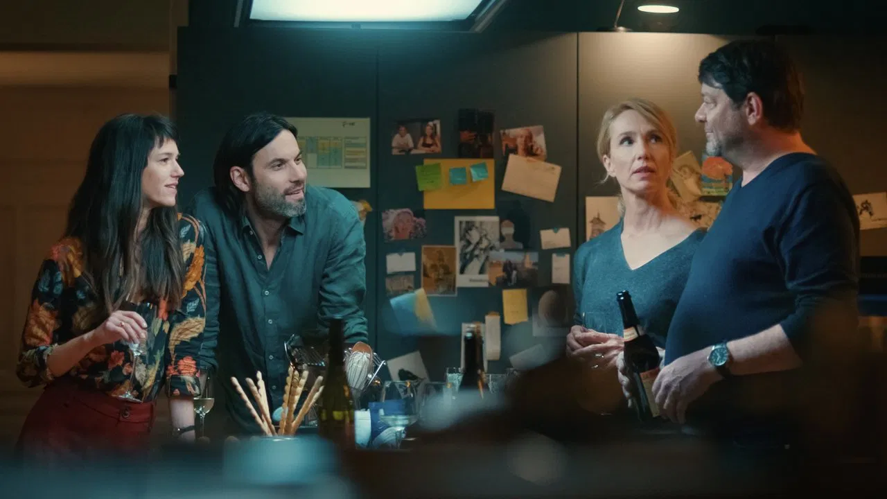 The Neighbours From Upstairs backdrop