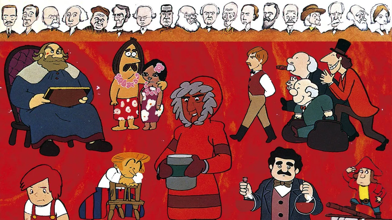 Manga of Great Personalities backdrop