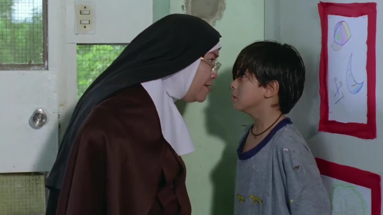 Madonna and Child backdrop