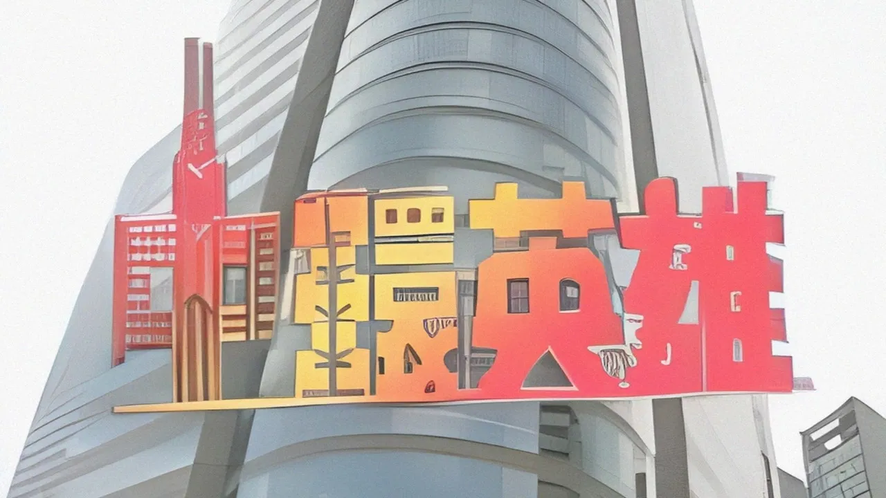 Central Sandwichman backdrop