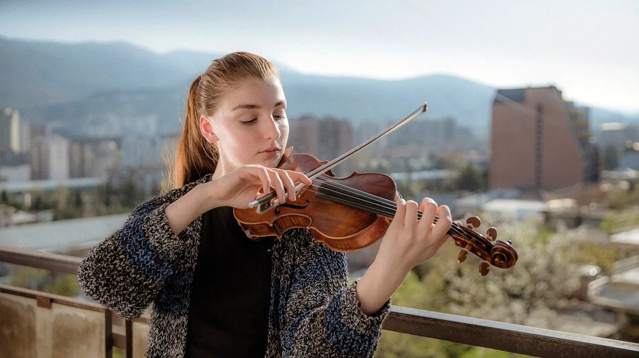 What To Do With All This Love - The Zakaria Paliashvili Music School in Tbilisi backdrop