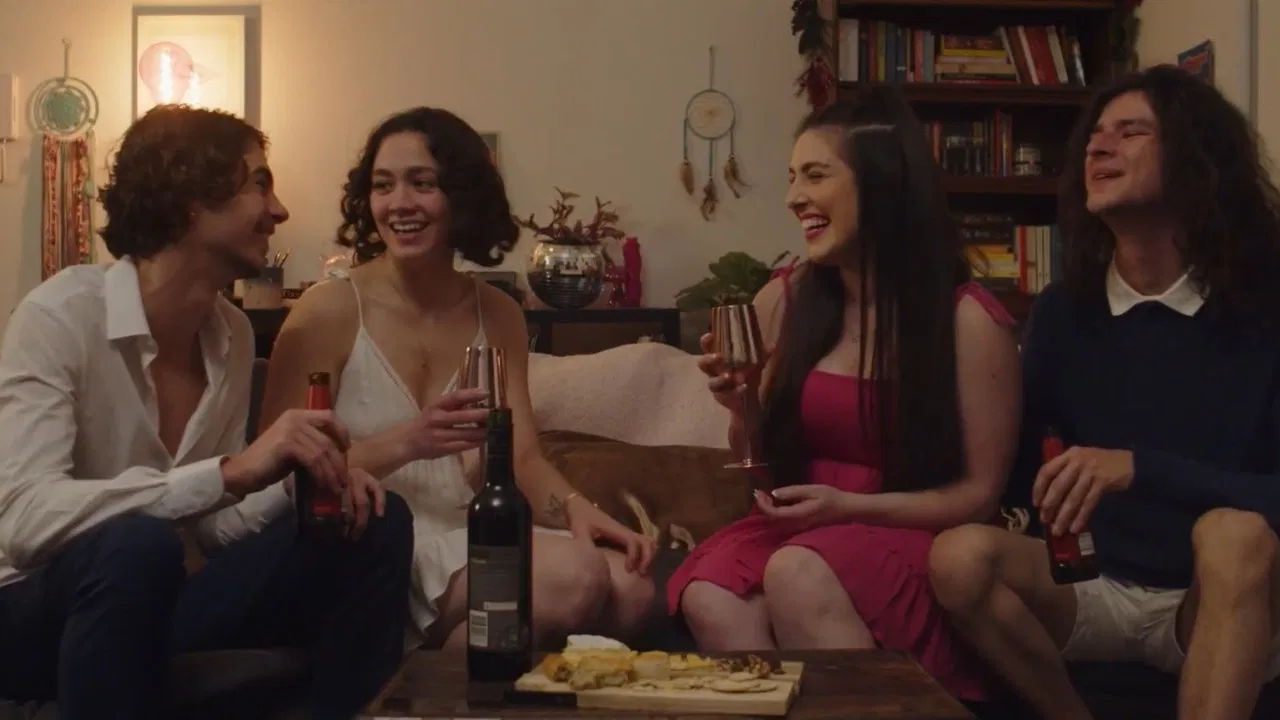 The Flat Earther backdrop