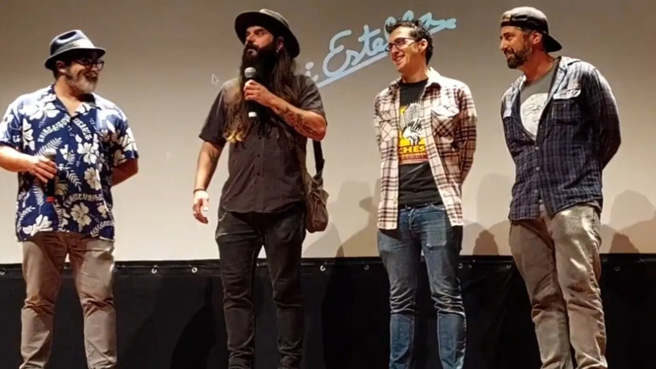 Story of One Man backdrop