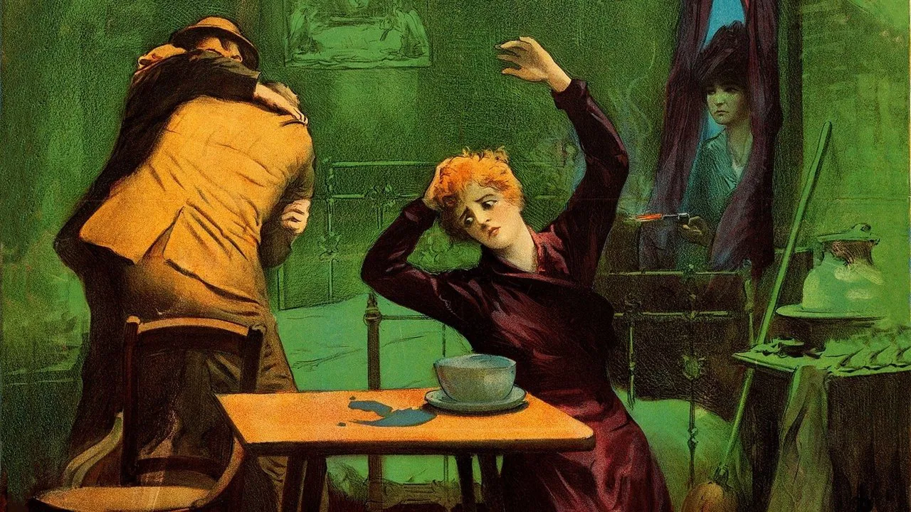 The Mother and the Law backdrop